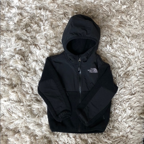 toddler black north face jacket